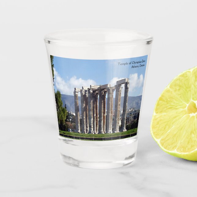 Verre A Shot Temple de Zeus Olympien (Devant)