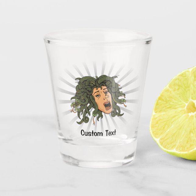 Verre A Shot Tête de Medusa (Devant)