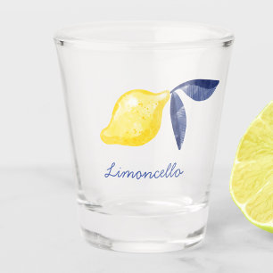 Verre A Shot Texte personnalisé citron