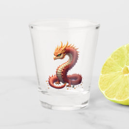 Verre A Shot The golden serpent dragon.