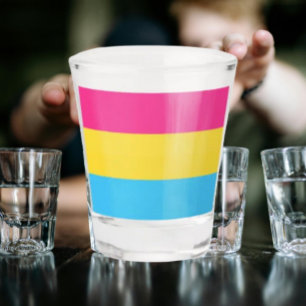 Verre A Shot Tir de Fierté de la Pansexualité