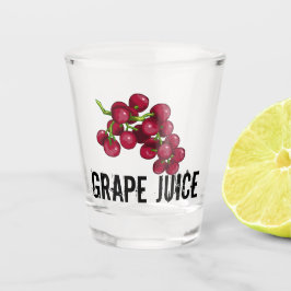 Verre A Shot Tir de jus de raisin