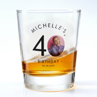 Tireur de fête d'anniversaire simple minimaliste m