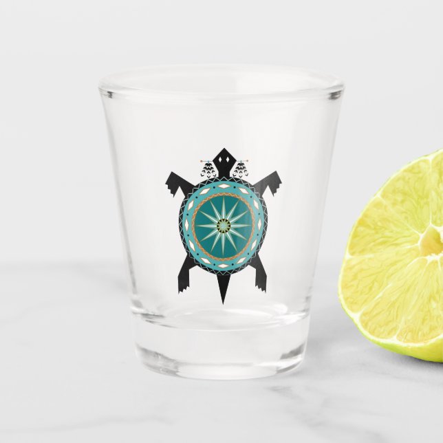 Verre A Shot Tortue autochtone (Devant)