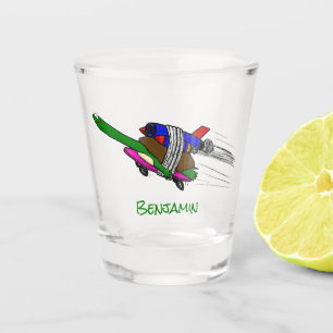 Verre A Shot Tortue volante