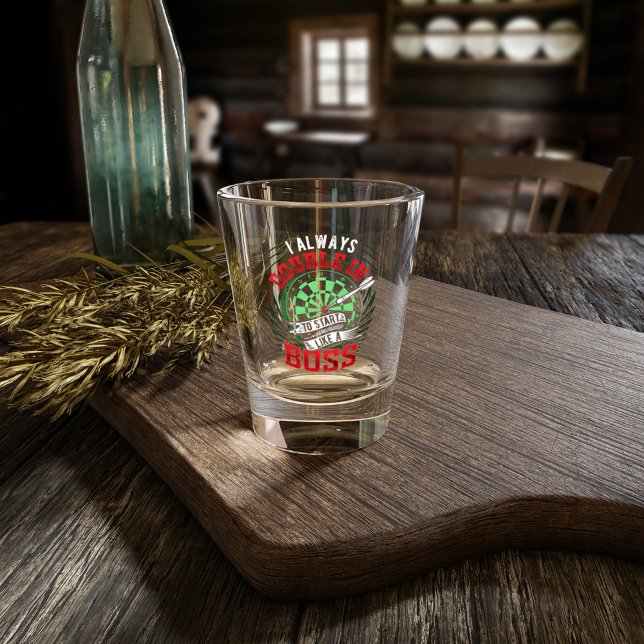 Verre A Shot Toujours doubler en tant que patron - Dart Player (Créateur téléchargé)