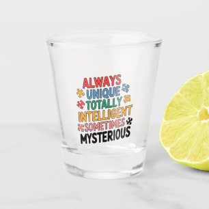Verre A Shot Toujours Unique Totalement Intelligent Parfois