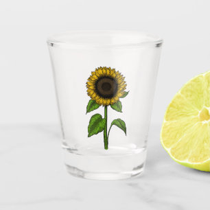 Verre A Shot Tournesol