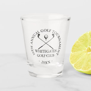 Verre A Shot Tournoi de golf de club moderne personnalisé