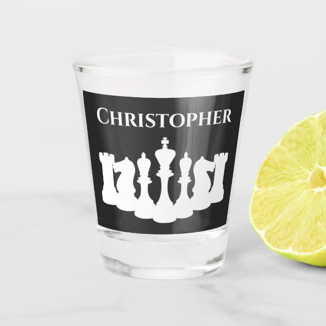 Verre A Shot Tournoi de tennis (Devant)