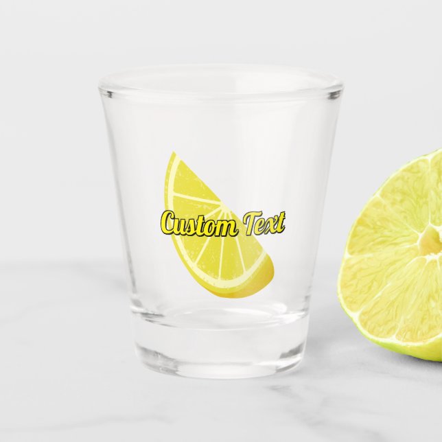 Verre A Shot Tranche de citron (Devant)