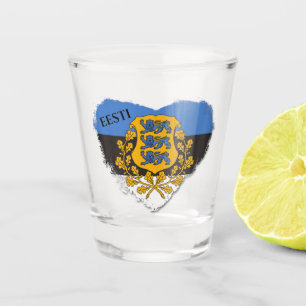 Verre A Shot Très Cool Eesti (Estonie) Shot Glass!
