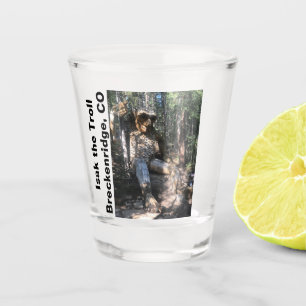 Verre A Shot Troll Shot Glass Breckenridge, CO