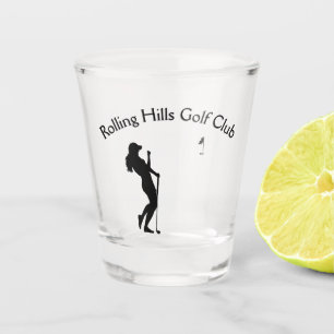 Verre A Shot Trou de golf pour dames en un