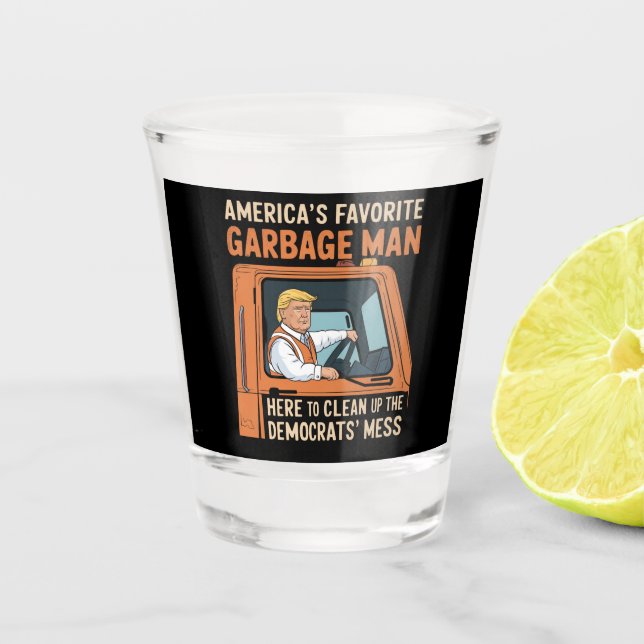 Verre A Shot Trump 45 47 États-Unis (Devant)