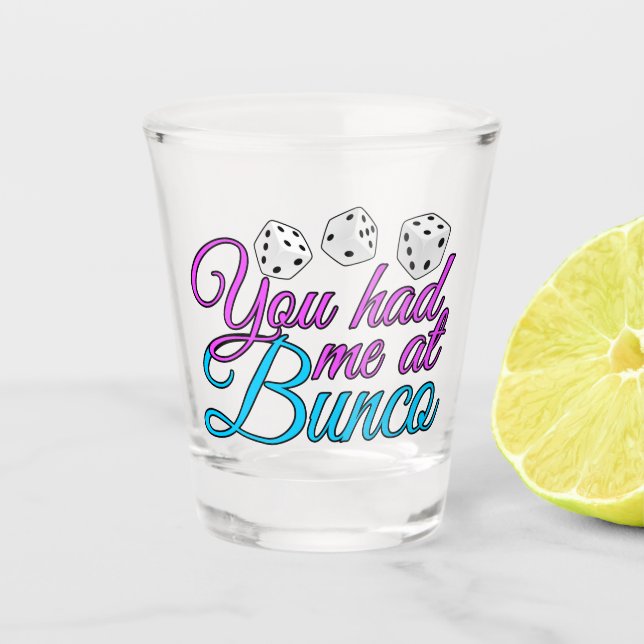 Verre A Shot Tu M'As Eu À Bunco (Devant)