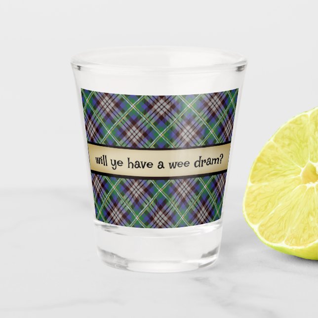 Verre A Shot Un dram de Wee de Scotch (Devant)