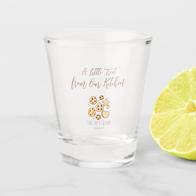 Verre A Shot Un petit régal de notre cuisine (crème) (Devant)