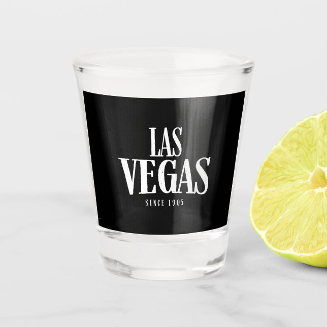 Verre A Shot Un souvenir de Las Vegas (Devant)