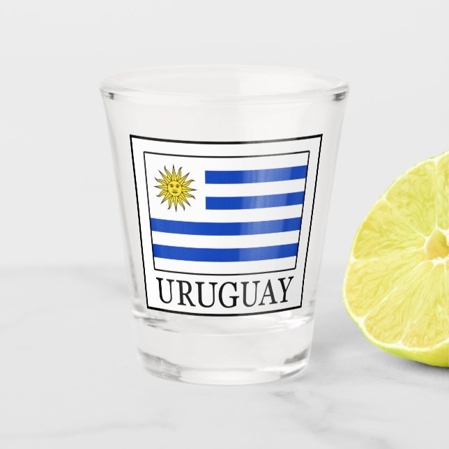 Verre A Shot Uruguay (Devant)