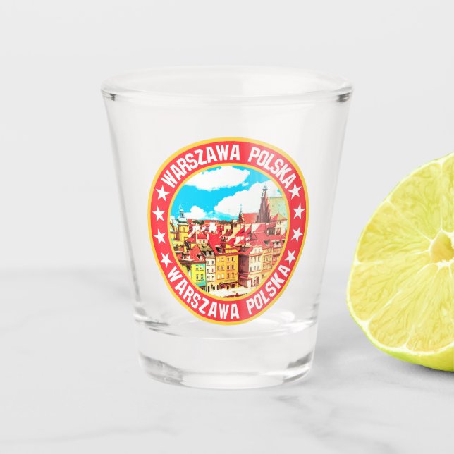 Verre A Shot Varsovie (Devant)