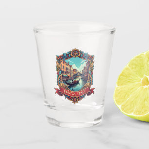 Verre A Shot Venise Italie Voyage Souvenir