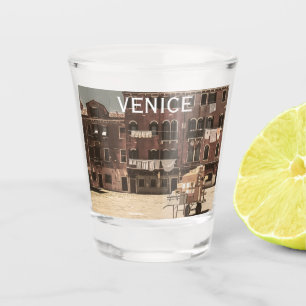 Verre A Shot Venise vintage