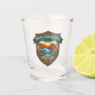 Verre A Shot Vérité ou Conséquences Nouveau-Mexique