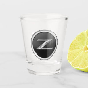Verre A Shot Verre à shot 350Z Emblème Argent Noir