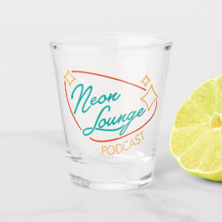 Verre A Shot Verre à shot avec logo Neon Lounge