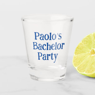 Verre A Shot Verre à shot cadeau de témoin personnalisé