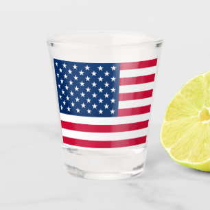 Verre A Shot Verre à shot de drapeau américain patriotique