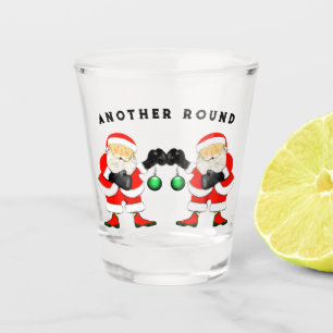 Verre A Shot Verre à shot de Noël de boxe