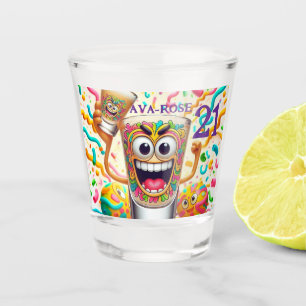 Verre A Shot Verre à shot de soirée Rave – Amusement vibrant