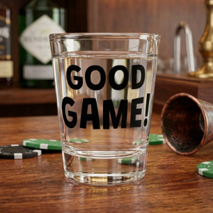 Verre A Shot Verre à Shot Good Game Cadeau Drôle Bar Sportif