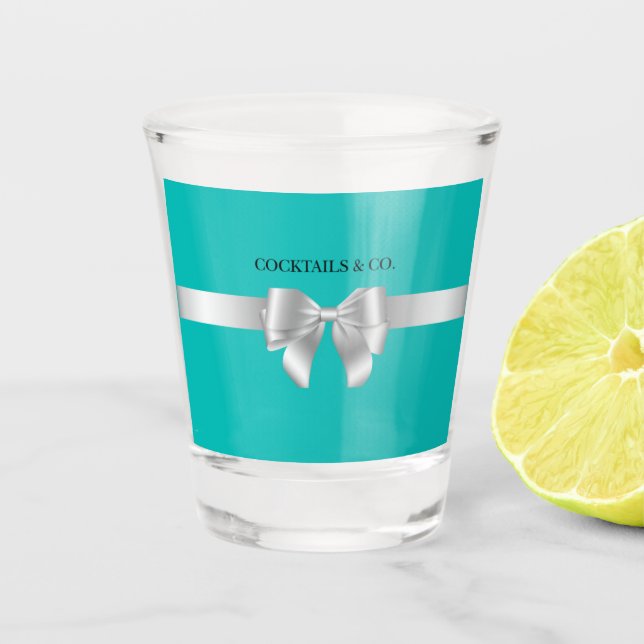 Verre A Shot Verre à shot inspiré de Tiffany | Collection de co (Devant)