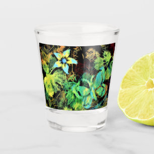 Verre A Shot Verre à shot Papillon et Fleur Rodilius