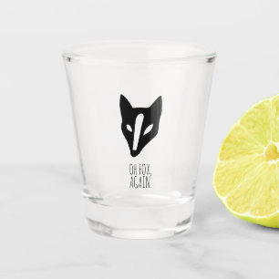 Verre A Shot Verre à shot renard, humour