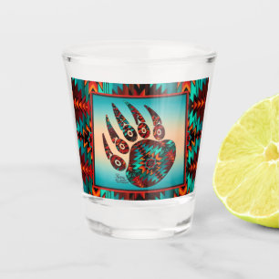 Verre A Shot Verre à shot Tribal Bear Paw