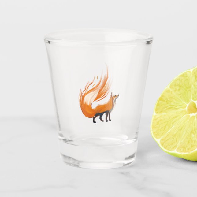 Verre A Shot Verre Fox Shot (Devant)
