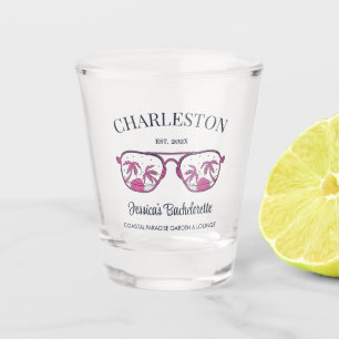 Verre A Shot Vintage Beach Bacheloré Party Bridesmaid Custom