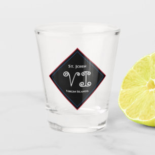 Verre A Shot Virgin Islands USVI St John Personnaliser