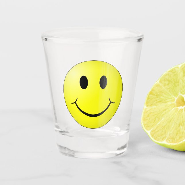 Verre A Shot Visage souriant (Devant)
