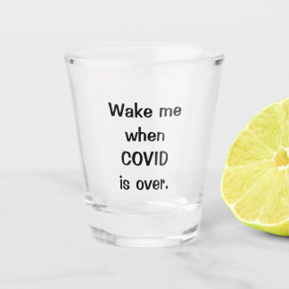 Verre A Shot vitre à fond