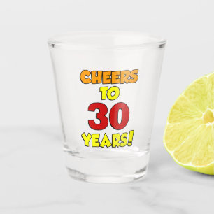 Verre A Shot Vitre Couleur À 30 Ans