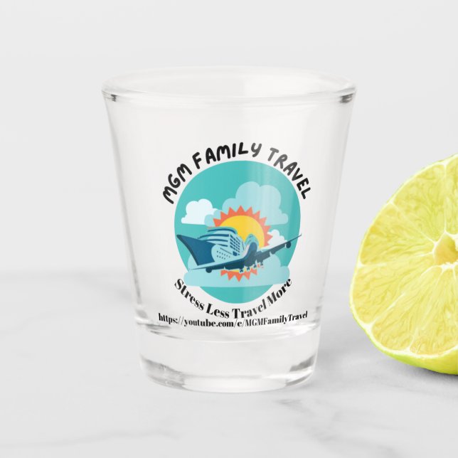 Verre A Shot Vitre de la famille MGM (Devant)