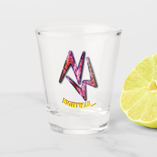 Verre A Shot Vitre nocturne (Devant)