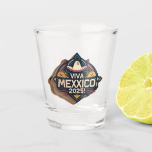 Verre A Shot Viva Mexico