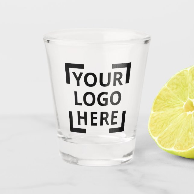 Verre A Shot Vols de détection de logo personnalisés (Devant)