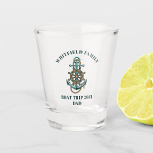 Verre A Shot Voyage en bateau de croisière nautique